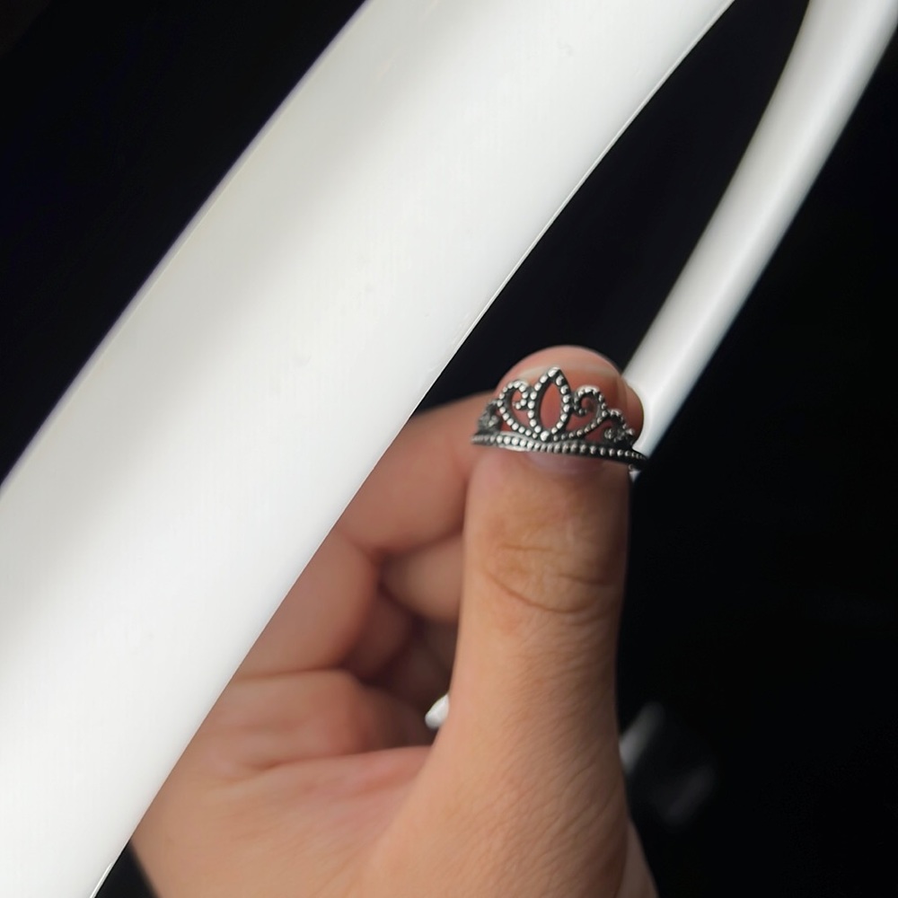 James Avery crown ring